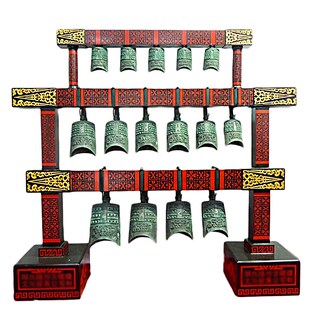 武汉曾侯乙d编钟乐器可演奏编磬文玩中式复古文艺礼品青铜茶室摆
