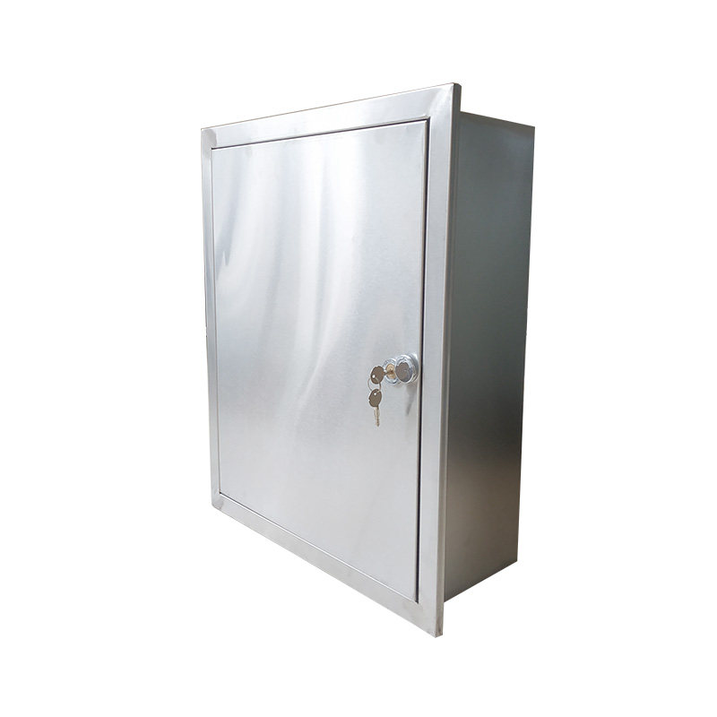 304不锈钢配电箱暗装箱嵌入式电控箱电气控制箱室内家用布线箱盒