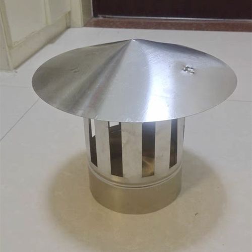 不锈钢防雨帽烟囱管防回烟烟筒取暖壁炉防风帽排烟管防鸟防雨罩子