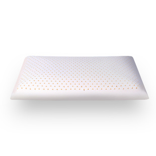 16岁橡胶硅胶单人学生扁枕平枕 儿童薄款 乳胶护颈低枕头矮枕芯3