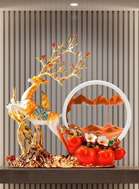 乔迁之喜新居礼品搬家暖居礼物实用流沙画沙漏摆件家W居客厅装饰