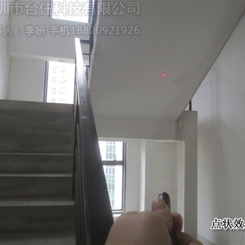 635nm0.4-5mw红光可调点状激光定位灯5-30厘米T光斑微米级非椭圆