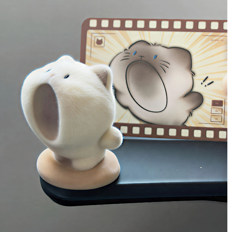 网红情绪猫猫潮玩手办卡通小猫公仔创意礼物礼品工位解压桌面摆件,工业油品/胶粘/化学/实验室用品,树脂,淘宝优惠券,粉丝福利购,淘宝优惠卷