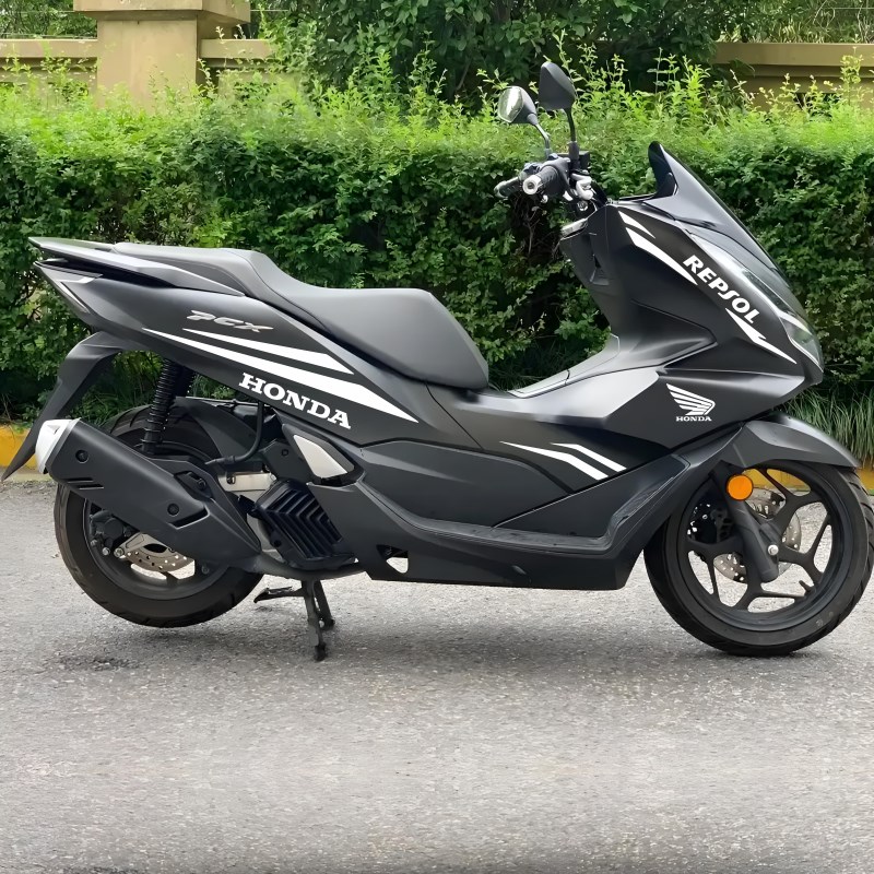 适用于本田PCX160摩托车贴纸拉花版画防水反光个性车身创意贴花