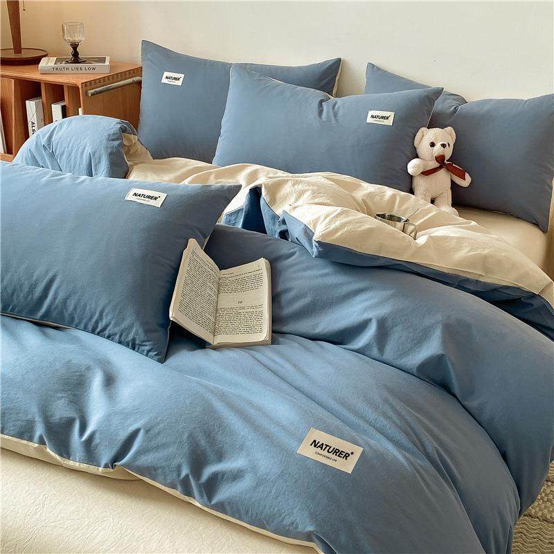 a类纯棉被套单件春季家用双人纯色水洗棉被罩宿舍单人被套三件套,特色手工艺,其他特色工艺品,淘宝优惠券,粉丝福利购,淘宝优惠卷