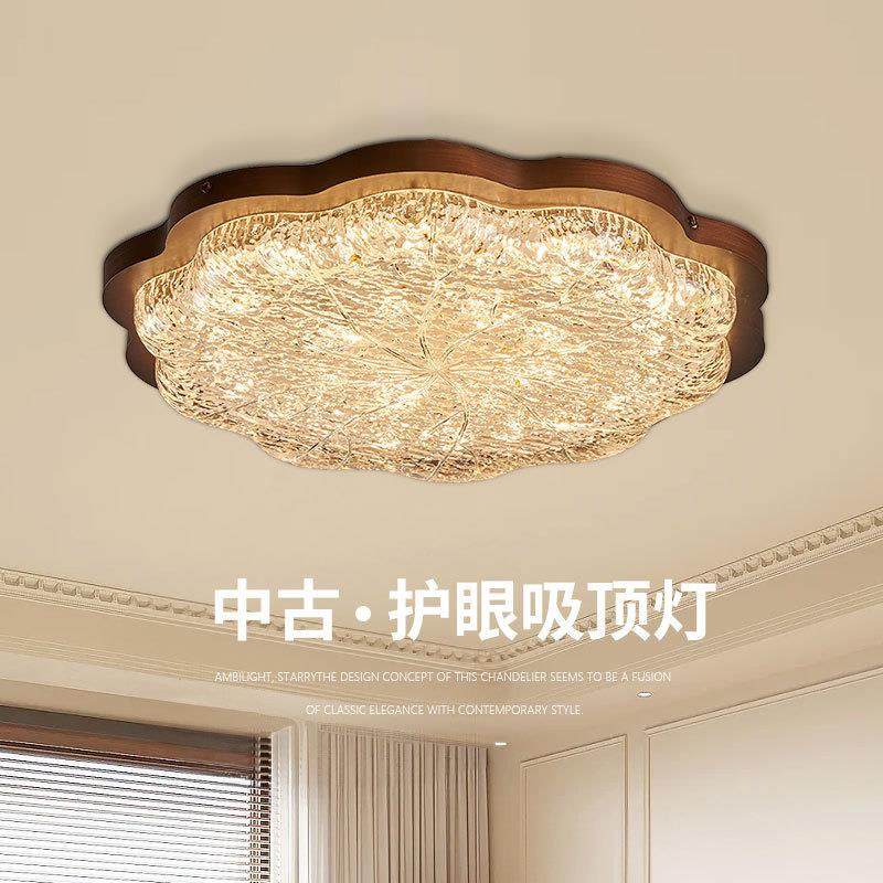 金箔卧室吸顶灯中古风法式设计师主卧灯具全光谱护眼高端复古灯,清洗/食品/商业设备,风口/风叶/风机配件,淘宝优惠券,粉丝福利购,淘宝优惠卷