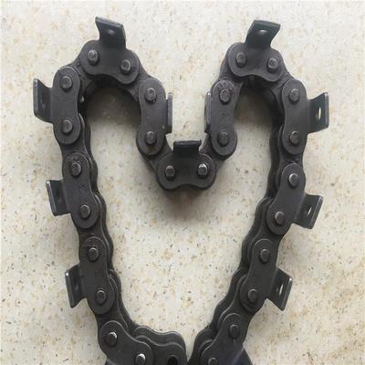 弯板链条6分带耳链条东华自强带弯板链条12A-1*80L机械传动链