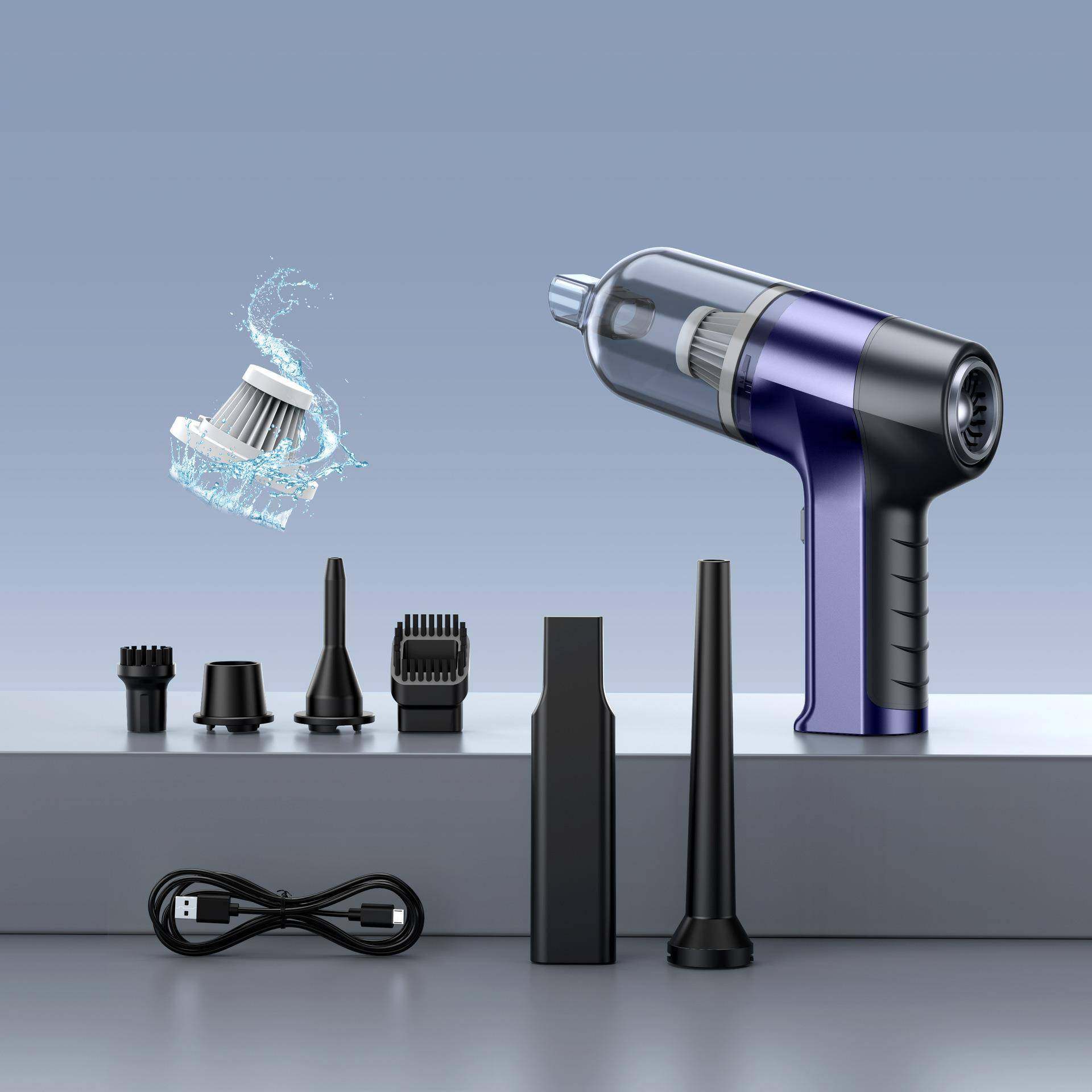 新款便携式手持车用大吸力家用吹吸一体无线手持汽车吸尘器,纺织面料/辅料/配套,纺织机械配件,淘宝优惠券,粉丝福利购,淘宝优惠卷