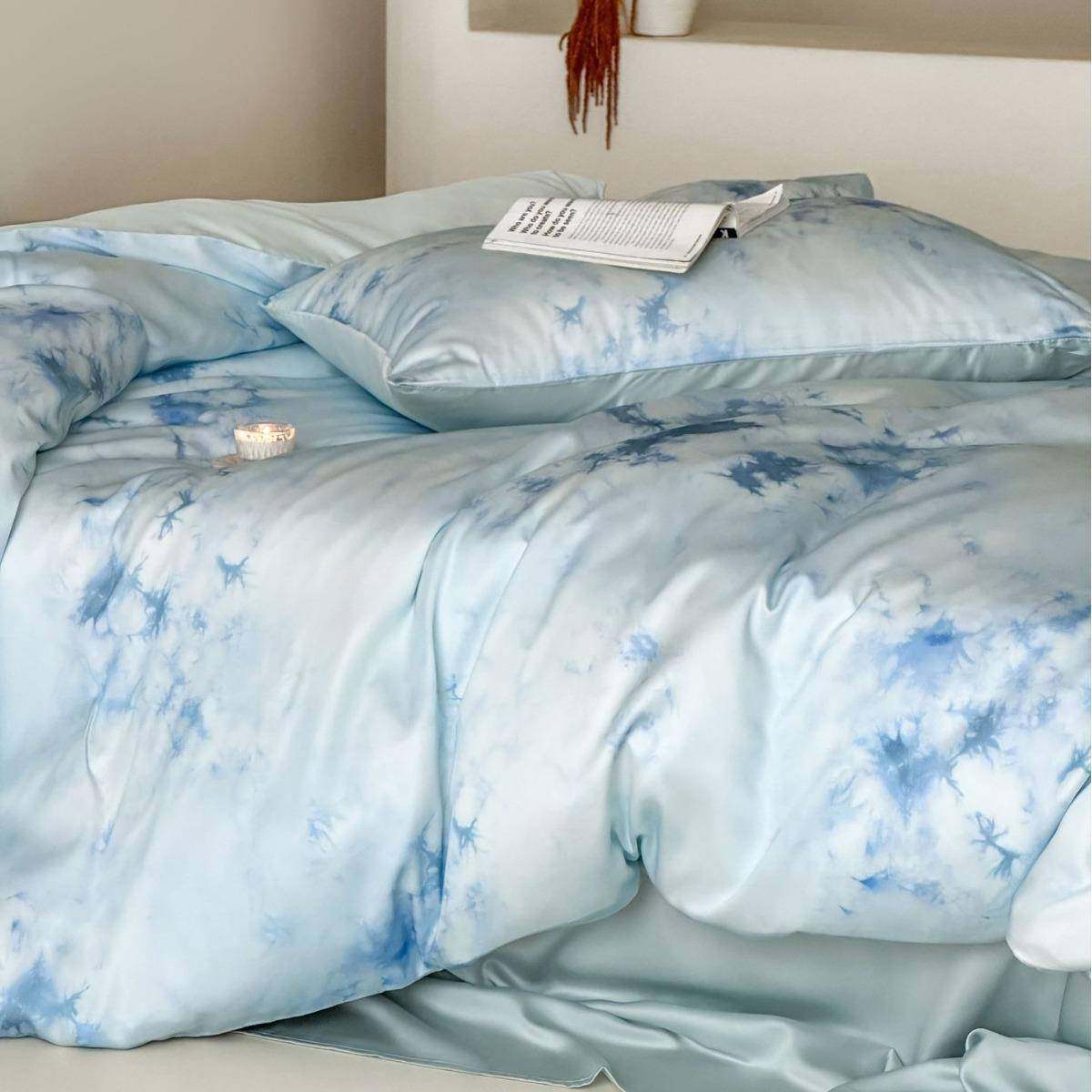 清爽夏季丝滑莱赛尔纤维兰精天丝凉感轻奢被套床单床上用品四件套,纺织面料/辅料/配套,纺织机械配件,淘宝优惠券,粉丝福利购,淘宝优惠卷