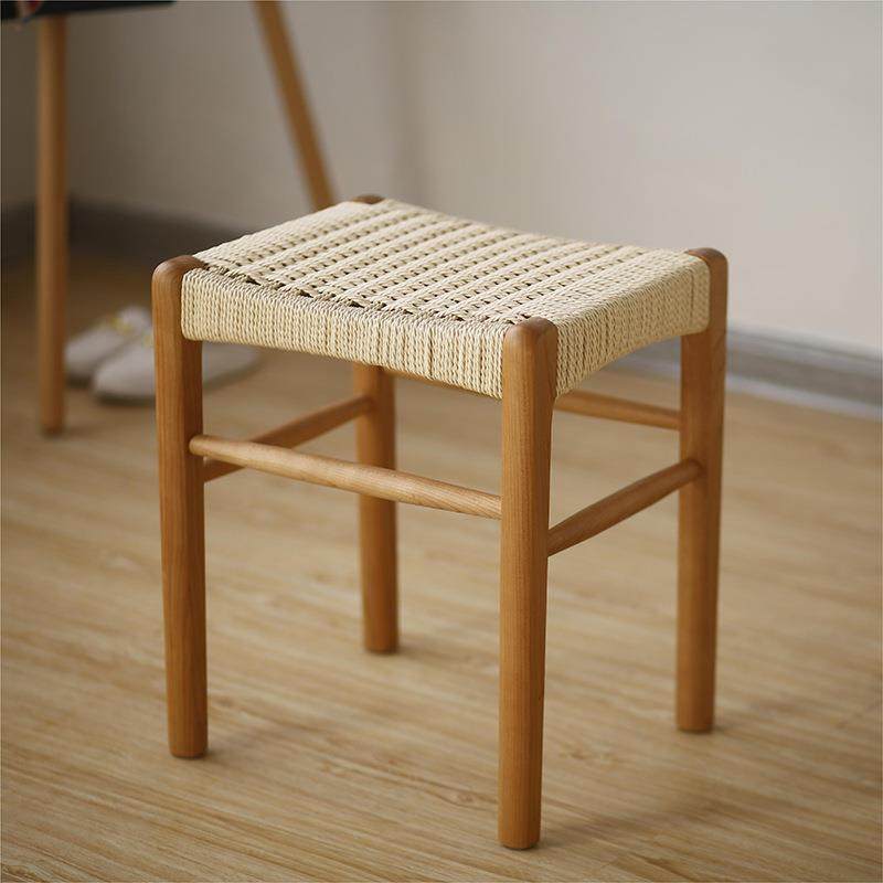 实木藤编凳子家用小型客厅编绳方凳小板凳房间化妆凳日式网红矮凳,机械设备,其他机械设备,淘宝优惠券,粉丝福利购,淘宝优惠卷