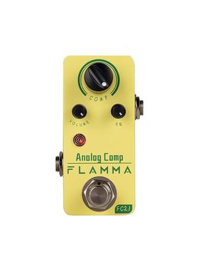 FLAMMA电吉他单块效果器光电压缩音色全金属纯直通FC21