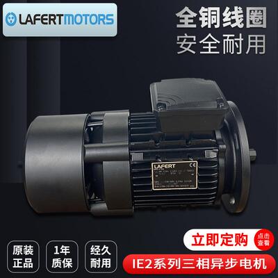 现货意大利LAFERT拉菲特三相直流刹车电动机AMBY系列0.12KW至22KW