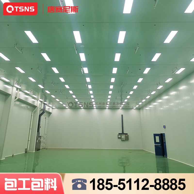 食品厂房电子制j药厂无尘车间洁净房装修设计工程净化板彩钢板施