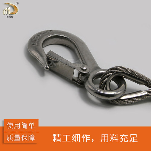 加工定制钢丝绳货钩起重吊具吊索具压制吊绳吊车绳拖车绳重物吊绳
