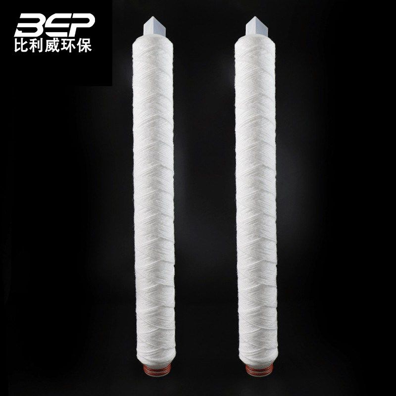 三角翅片/222型线绕滤芯10寸20寸30寸40寸5um电镀PCB冲版机过滤芯