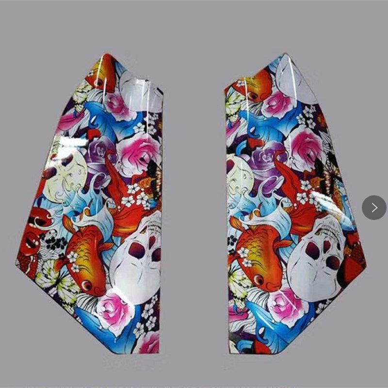 解放J6P J6L J6M 钢化塑料内饰F面板套件改装木纹门板装饰防踢垫