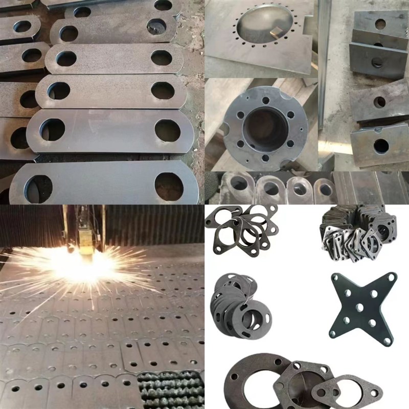 激光切割钢板定制加工折弯焊接钻孔攻丝Q23H5Q345A3耐磨板铁板造