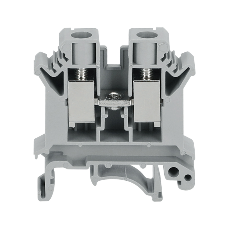 UK10N电压接线端子UK-10N导轨式10平方铜件接线端子排不滑丝
