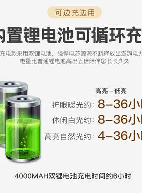 台灯学习续用学生护眼书桌充电舍两用款宿插大容量超长专航住校生