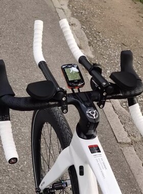 一体把休息把 公路车改TT休息把 可兼容多数车把 扁平把通用tt把