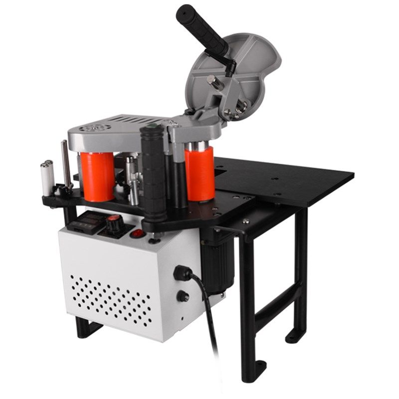 出口版手提封边机木工小型曲线手动全自动木板家俱衣柜生态板家装