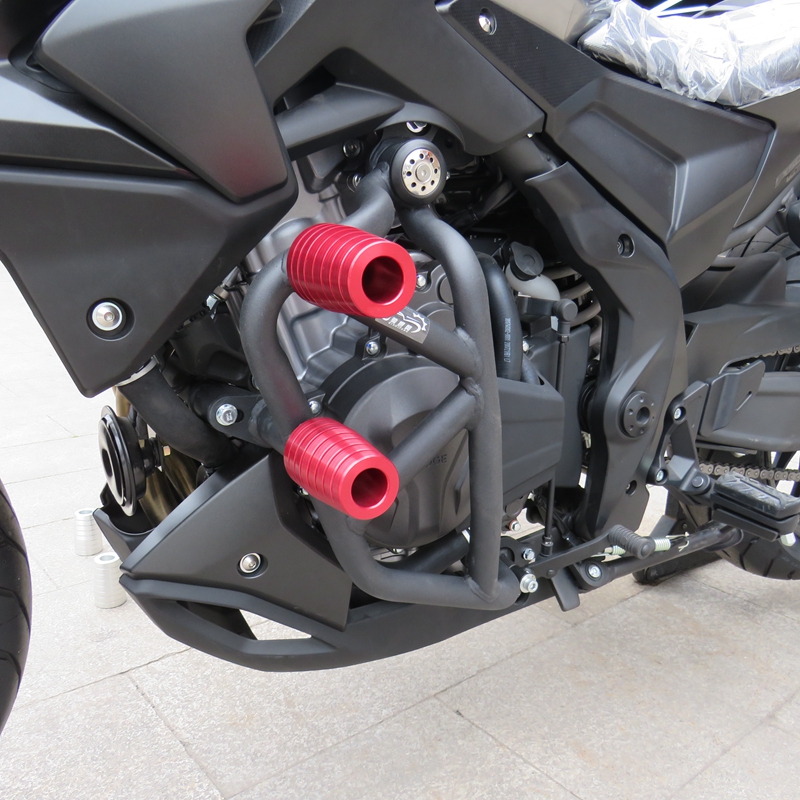 适用隆鑫无极50j0R护杠保险杠LX500竞技杠摩托车防摔杠保护改装