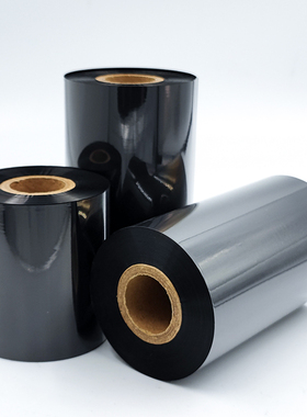 壳码高清混合基碳带卷防刮耐磨耐刮增强标签纸吊牌标签TJSC条码打