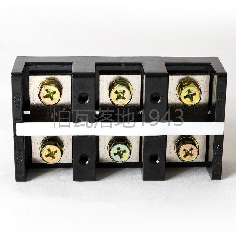 高品质TC-4003 (铜件) 3位/400A 大电流接线端子 接线排 柱连接器