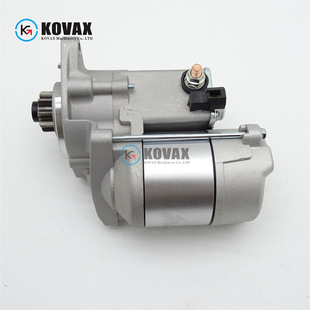 挖掘机配件 34070-16803发动机启动马达12V 9T 2.0KW 34070-16800
