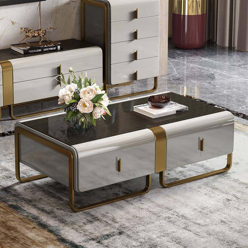 轻奢烤漆茶几客厅大理石家具意式后现代长方形高档电视柜组合,金属材料及制品,金属加工件/五金加工件,淘宝优惠券,粉丝福利购,淘宝优惠卷