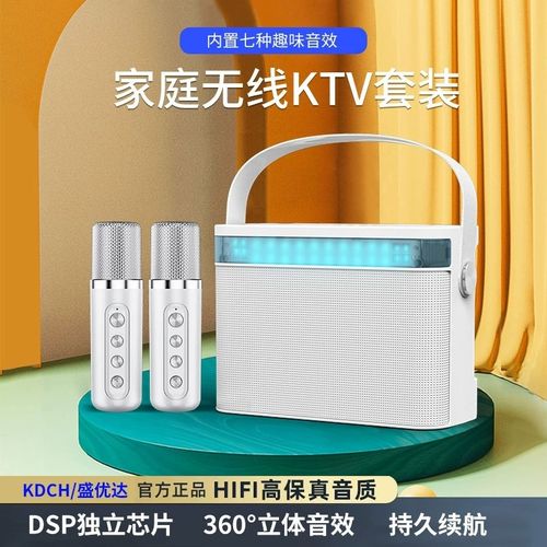 爆款YS-224家庭ktv音响套装户外家用卡拉ok一体机K歌蓝牙音响套装