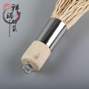 竹根锅刷竹制洗锅刷 清洗刷清洁器 厨房用刷环保竹刷子碗刷清洁球