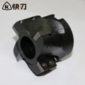 玉米铣刀盘可转位螺旋开粗侧铣套式 端盖台阶面粗加工CNC立铣刀盘