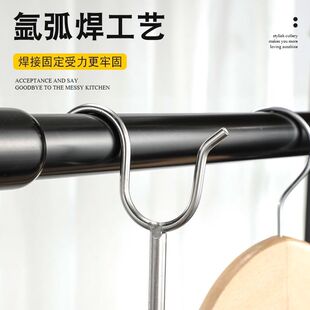 实心不锈钢衣叉家用撑衣晾衣杆架取衣叉挑衣杆加长衣叉挂衣架收纳