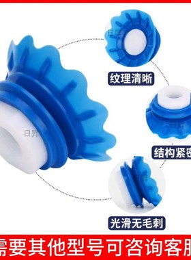 STP系列软包装机械手配件真空吸盘硅胶开袋吸嘴吸盘35.60薄唇型