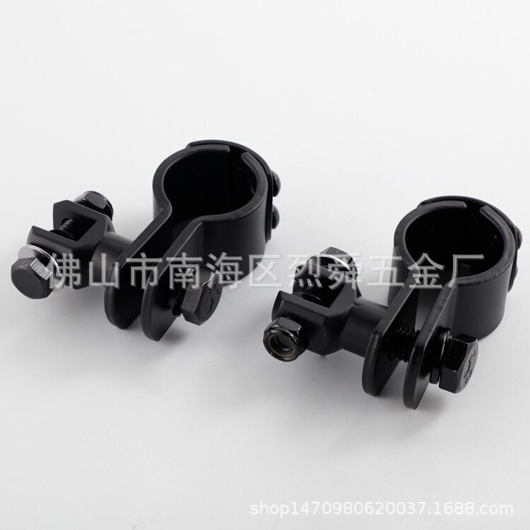 摩托车配件太子车改装保险杠护杆休息脚踏支架25-32mm 1" 1-1/4"