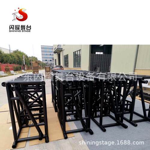 直销铝合金桁架灯光架truss架screwtruss