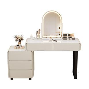 2025新款主卧室梳妆台实木轻奢感斗柜一体化妆台卧室化妆桌收纳
