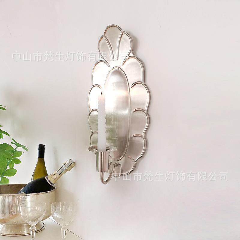 复古烛台轻奢墙面装饰客厅卧室家用壁挂法式中古做旧浪漫铁艺壁饰,特色手工艺,其他特色工艺品,淘宝优惠券,粉丝福利购,淘宝优惠卷