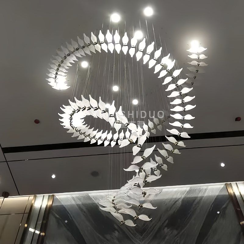 餐厅小鸟造型吊灯创意个性艺术售楼部飞鸟海鸥灯酒店大堂走廊灯具,家装灯饰光源,酒店/宴会厅/餐饮吊灯,淘宝优惠券,粉丝福利购,淘宝优惠卷