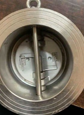 H71/76W-16P/25P不锈钢对夹止回阀 304止回阀DN50水泵单向止回阀