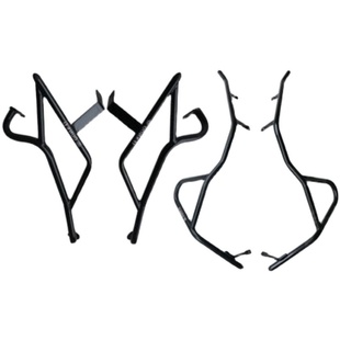 适用铃木优驿UE125T踏板车UY125T前后护杠保护杠围栏保险杠铁改装