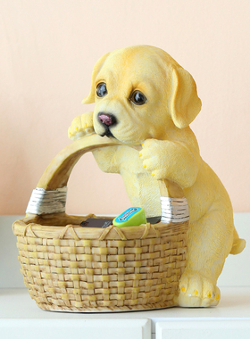 入户玄关收纳摆件美式家居饰品客厅装饰门口鞋柜上放钥匙小摆设