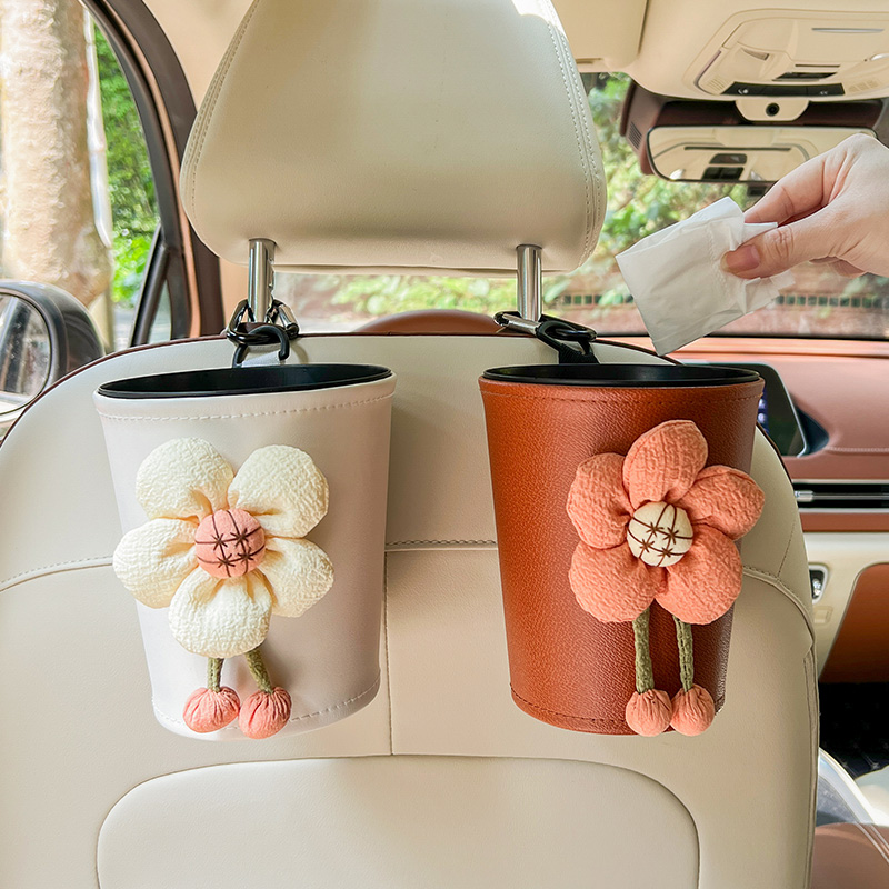 欧拉好猫车载垃圾桶座椅背置物桶收纳防护好猫GRT内饰改装饰专用