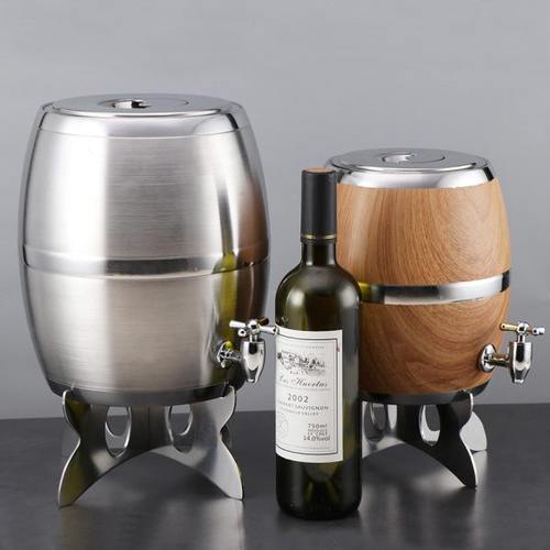 酒吧啤酒桶不锈钢扎啤桶鲜啤酒桶生啤酒炮桶红酒桶双层保温带龙头