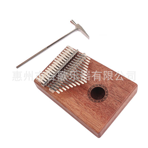 乐器配件吉他  手指钢琴  卡林吧  棕色牌卡林巴