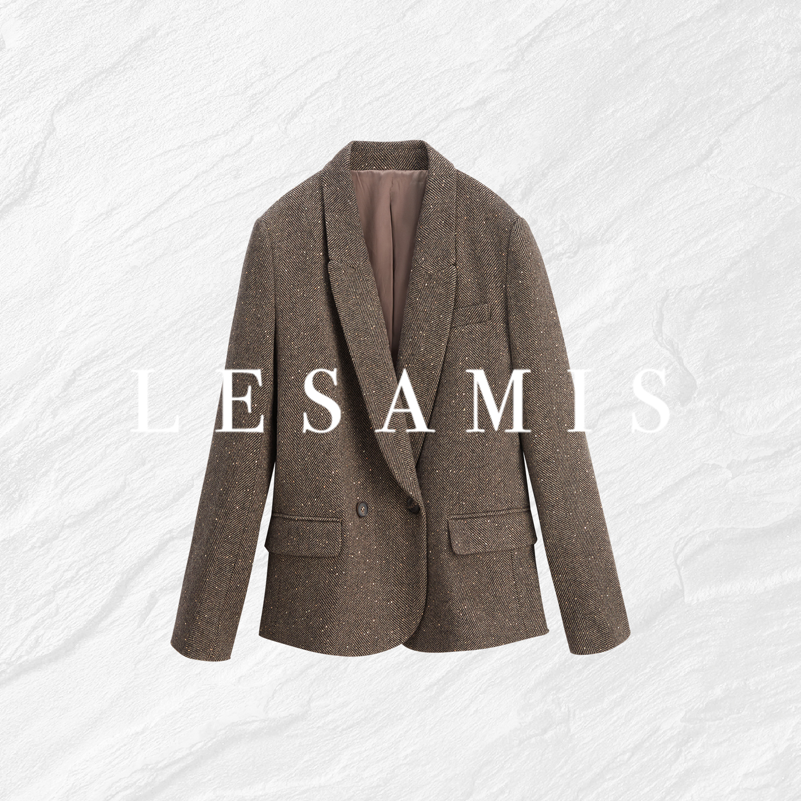 LESAMIS·「意式风范」顶奢高级感重工羊毛西装7810114