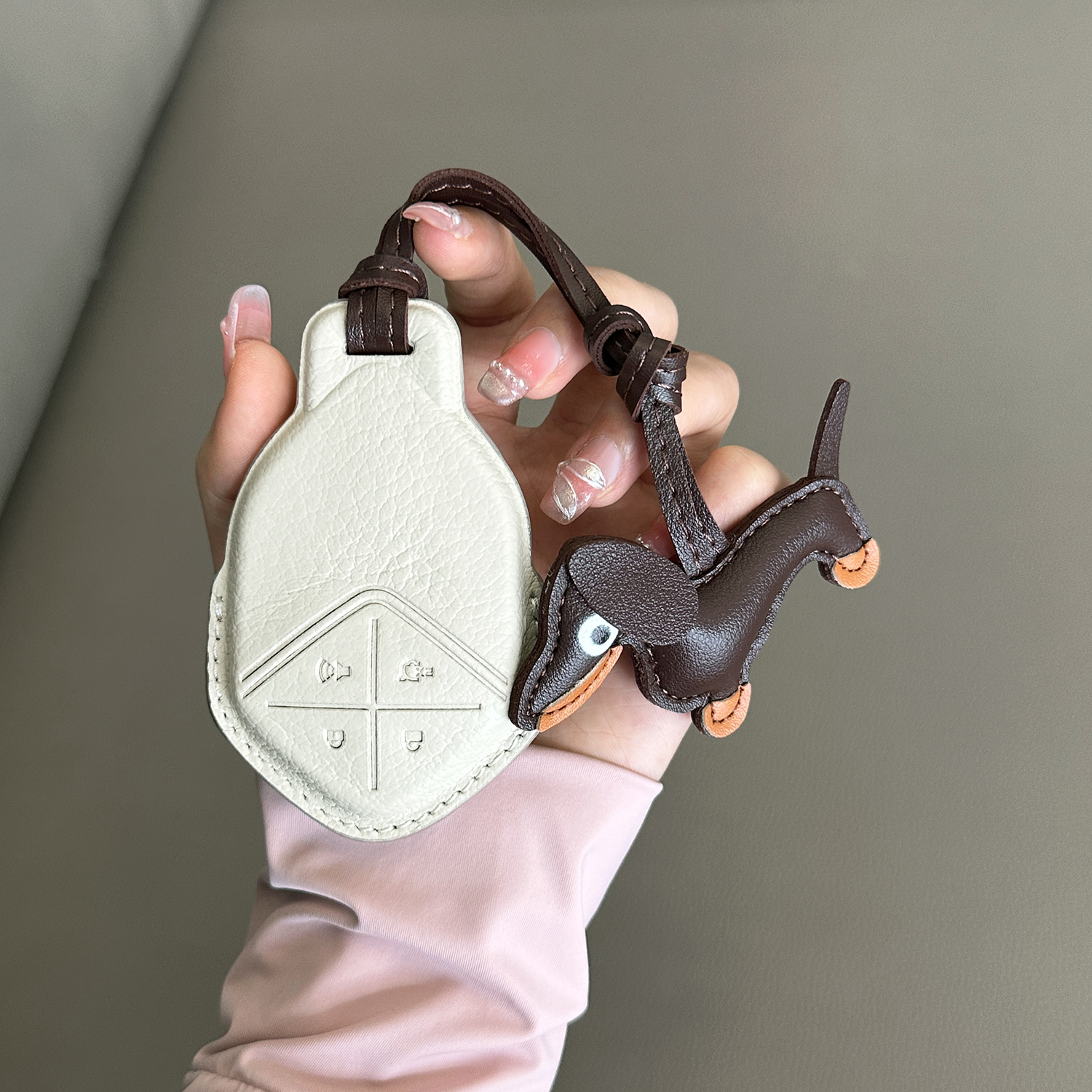 适用长安深蓝SL03钥匙套s07壳G318高档23K/24款改装gl扣全包汽车