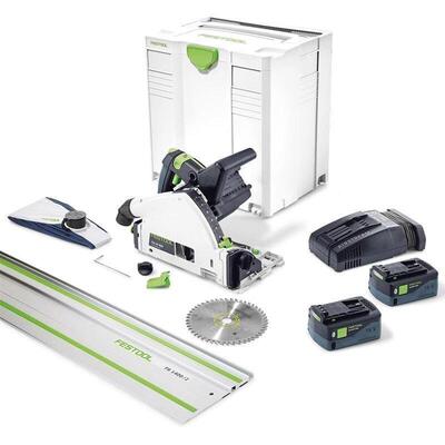 FESTOOL德国费斯托轨道锯充实导轨锯TSC55木工无尘吸尘切割机圆锯