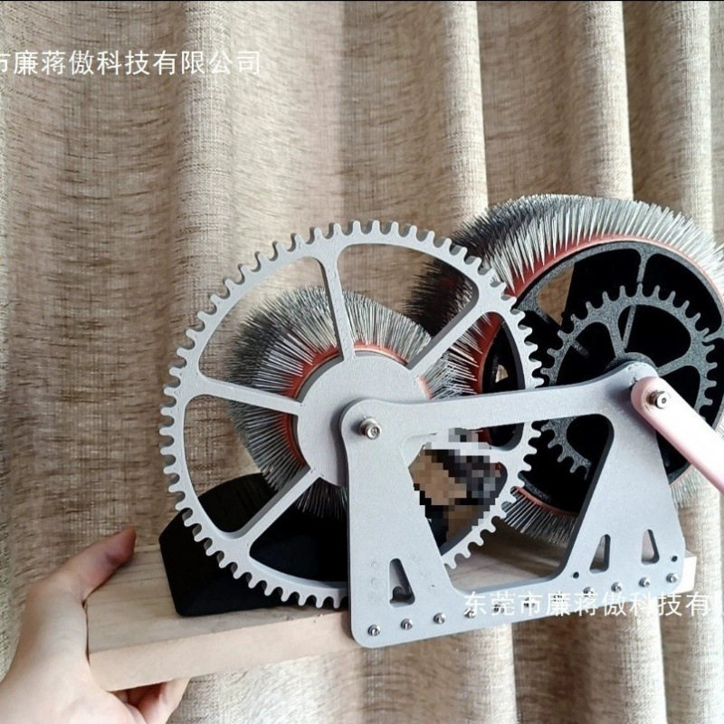 手摇梳毛机羊毛毡混色器混色梳毛纺线手工羊毛毡